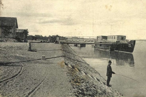 Archiv kép a kikötőről