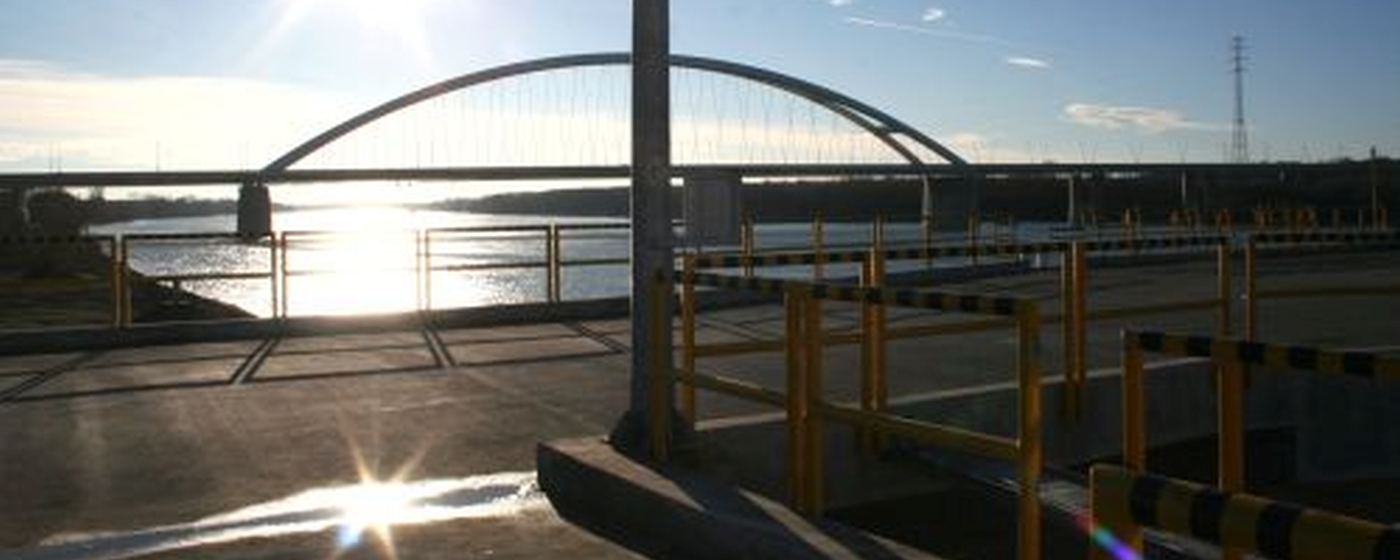 Kilátás a Pentele-hídra