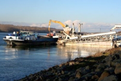 1. hajóállás látképe