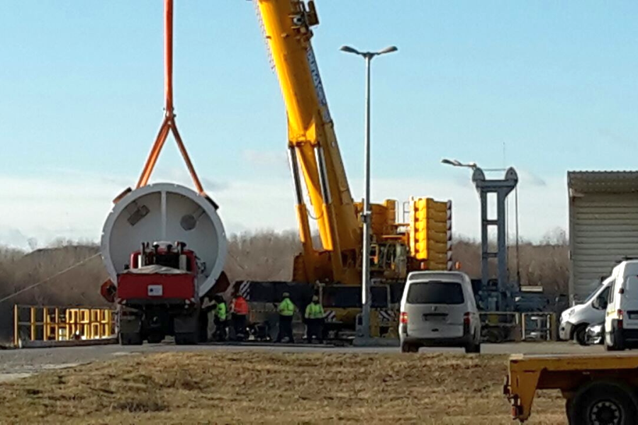 Túlméretes áru rakodása