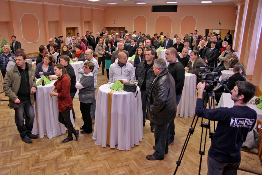 Vendégek tájékoztatása a beruházás részleteiről