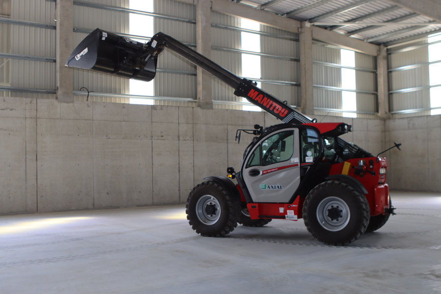 Az új Manitou homlokrakodó